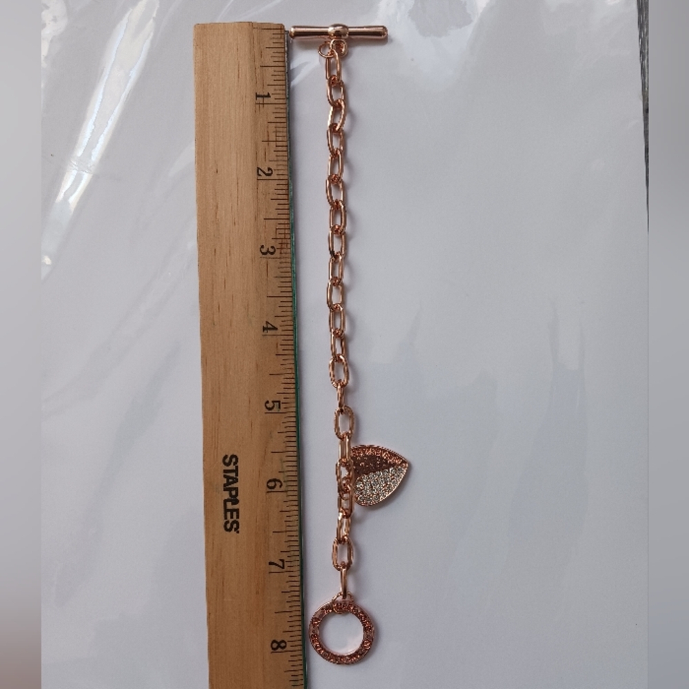 20 (Suss) Michael Kors Pave Heart Toggle Bracelets. HILARIOUS! Gag Gift? - Picture 11 of 11